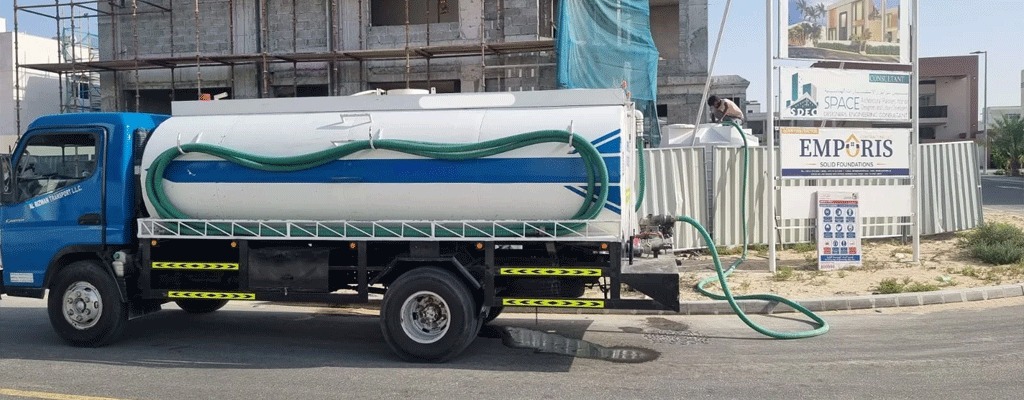 Distilled water tanker supplier in Dubai